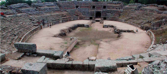 Roman amphitheater