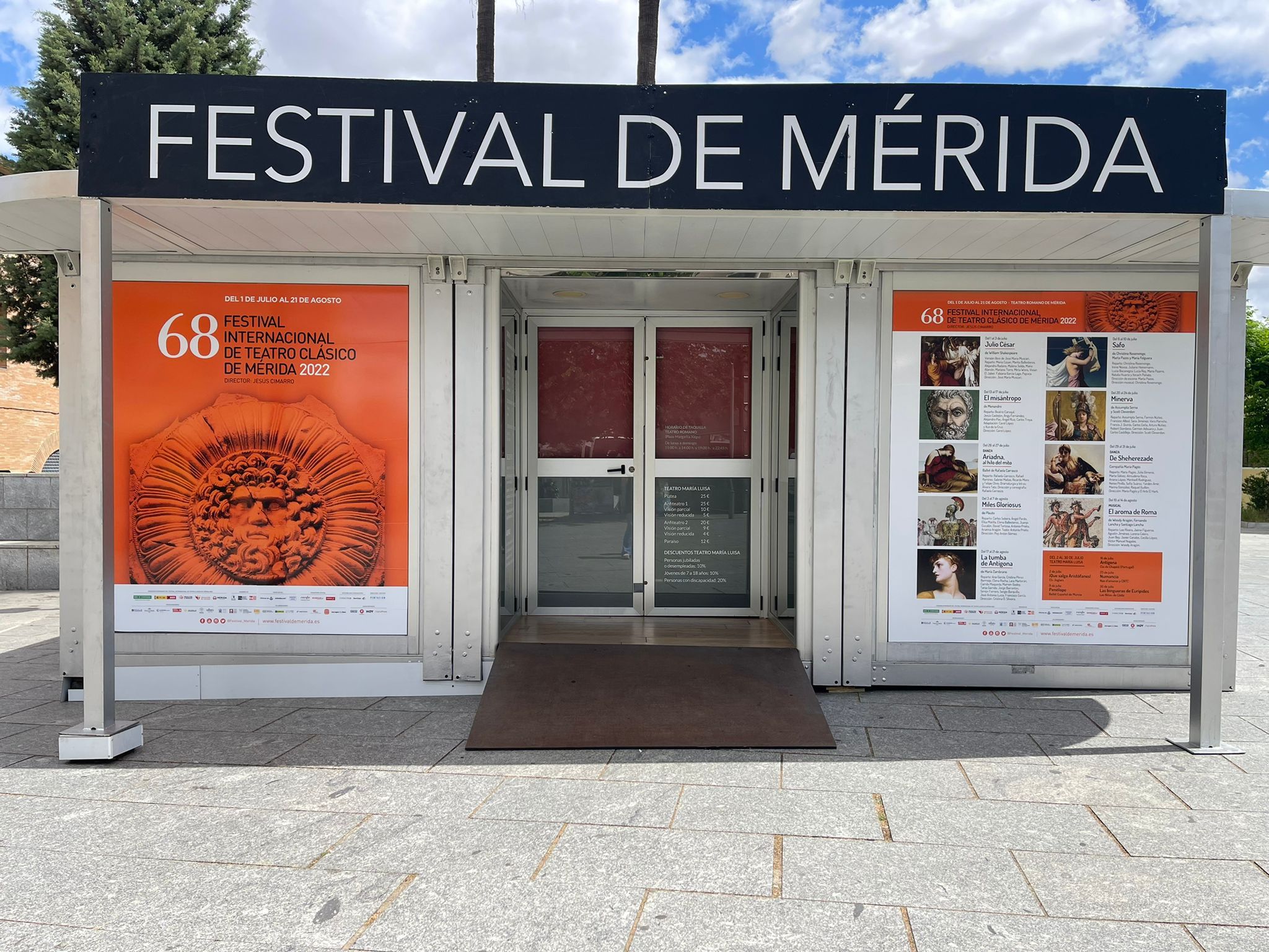 El Festival de Mérida reabre, un año más, su taquilla principal en la